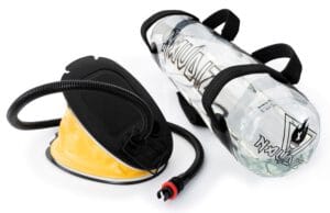 Naudiz Aqua Powerbag met bijgeleverde pomp