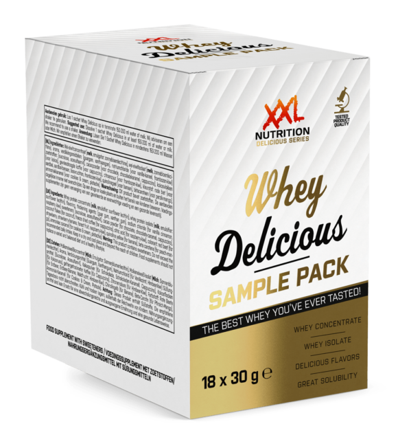 whey delicious sample pack