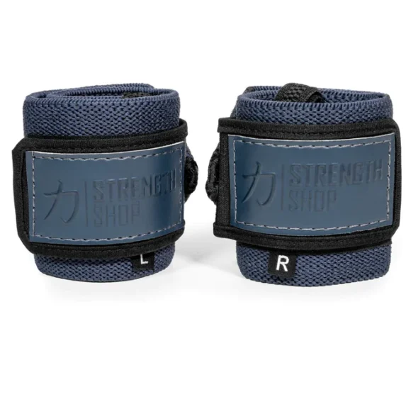 PRO Wrist Wraps – Medium - Graphite Grey - 30cm/60cm - IPF Goedgekeurd - Image 5