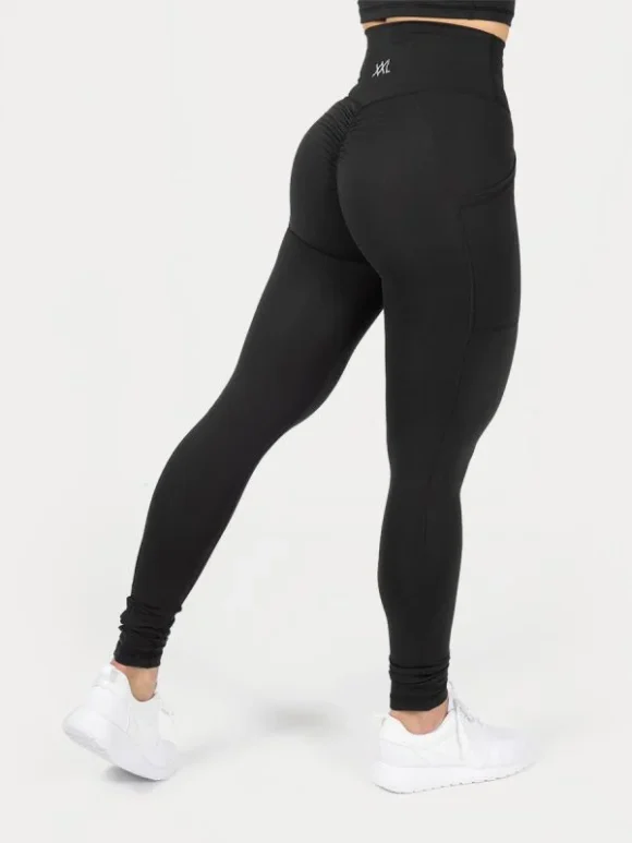 Remote legging zwart side back