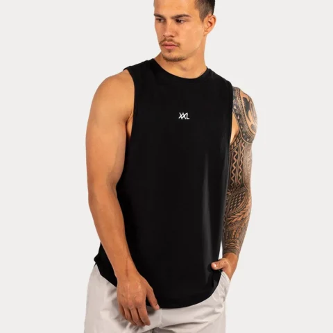 Qualifier tank top zwart