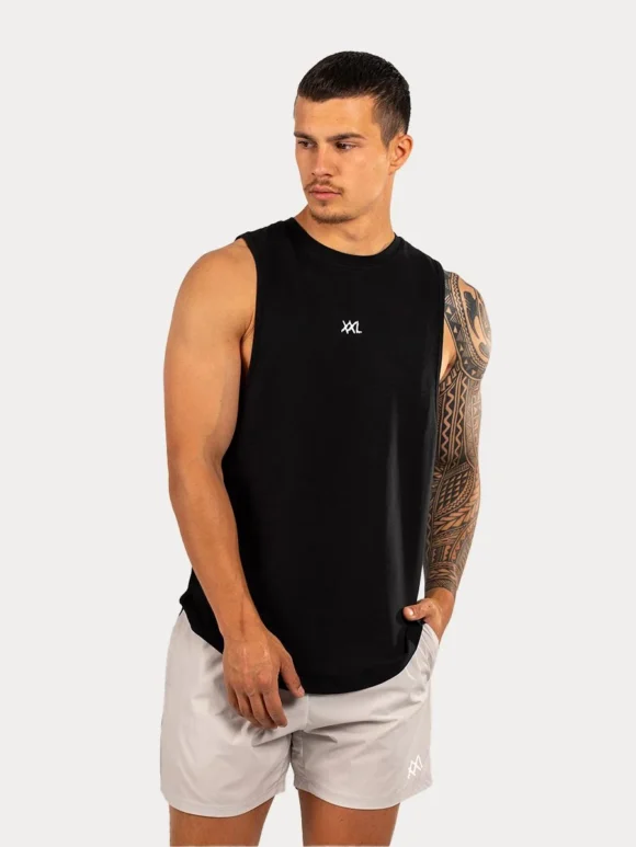 Qualifier tank top zwart