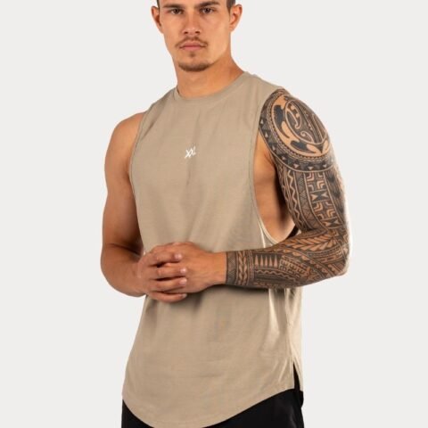 Qualifier Tank top green taupe