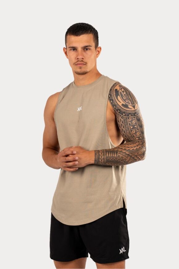 Qualifier Tank top green taupe