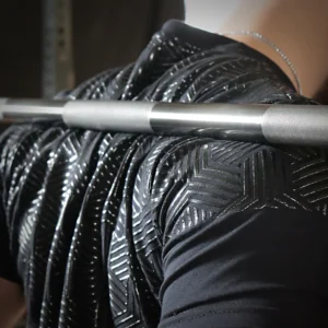 Barbell Grip Shirt met antislip siliconen gripzones op de schouders