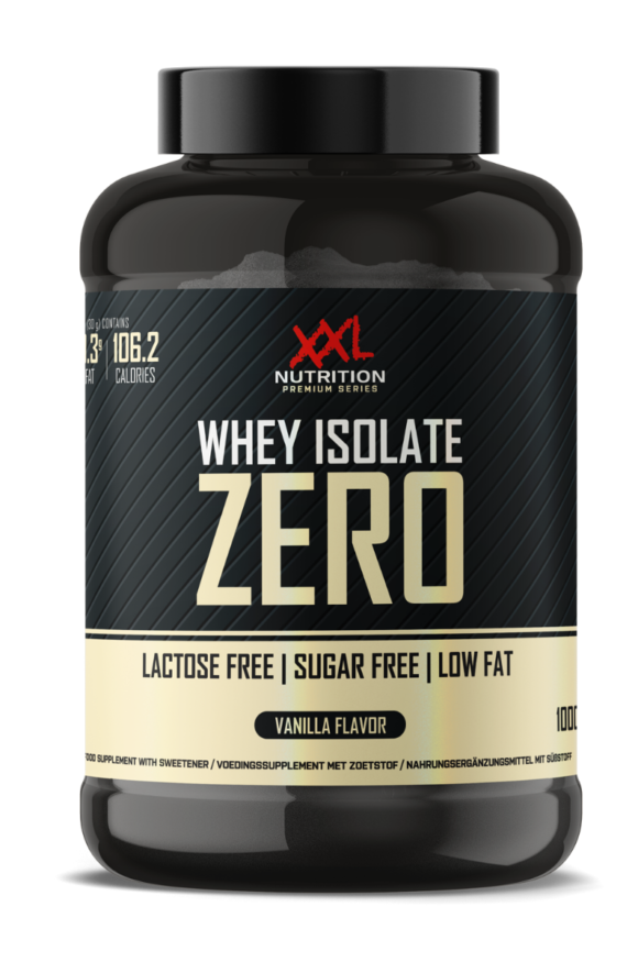 whey isolate zero vanilla