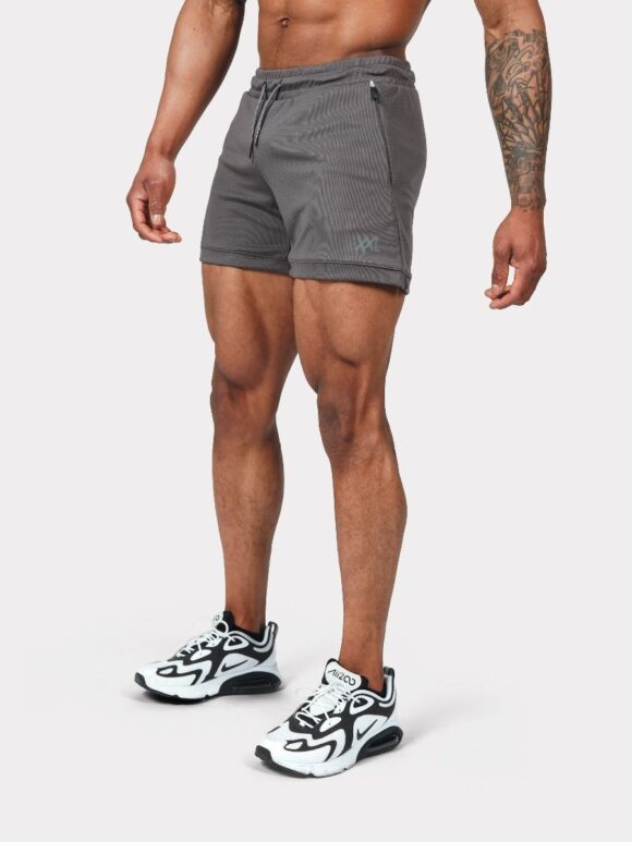 flex short charcoal