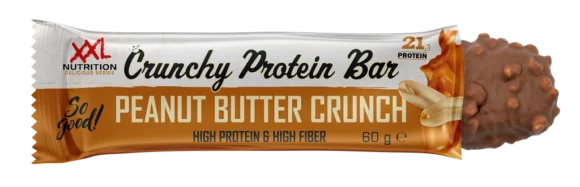 Crunchy protein bar peunut butter