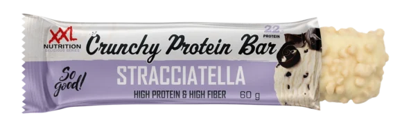 Crunchy protein bar stracciatella