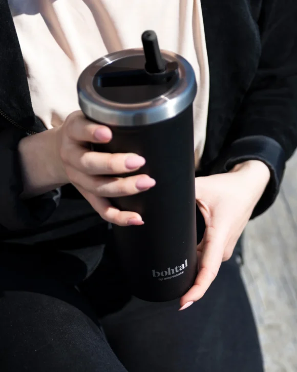 Bohtal Insulated Tumbler Black Smartshake