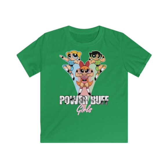 PowerBuff Kids - Sportief & Stoer T-shirt voor Actieve Kinderen - Afbeelding 5