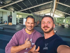 Foto met de eigenaren van Naudiz Lifestyle Coaching en Even Gym