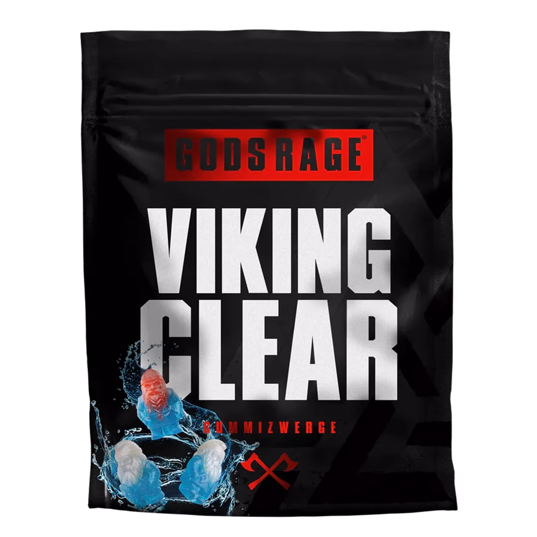 Gods Rage Viking Clear Smurfen Snoep / Gummizwerge, 750 gram