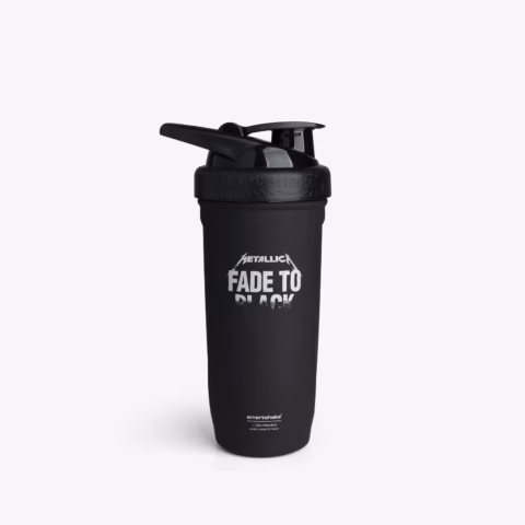 Smartshake Reforce RVS shaker Metallica Fade to Black – 900 ml