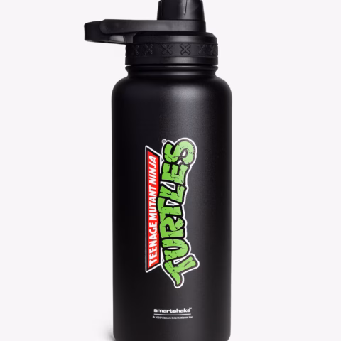 Smartshake TMNT Classic Logo sportfles zwart 960 ml