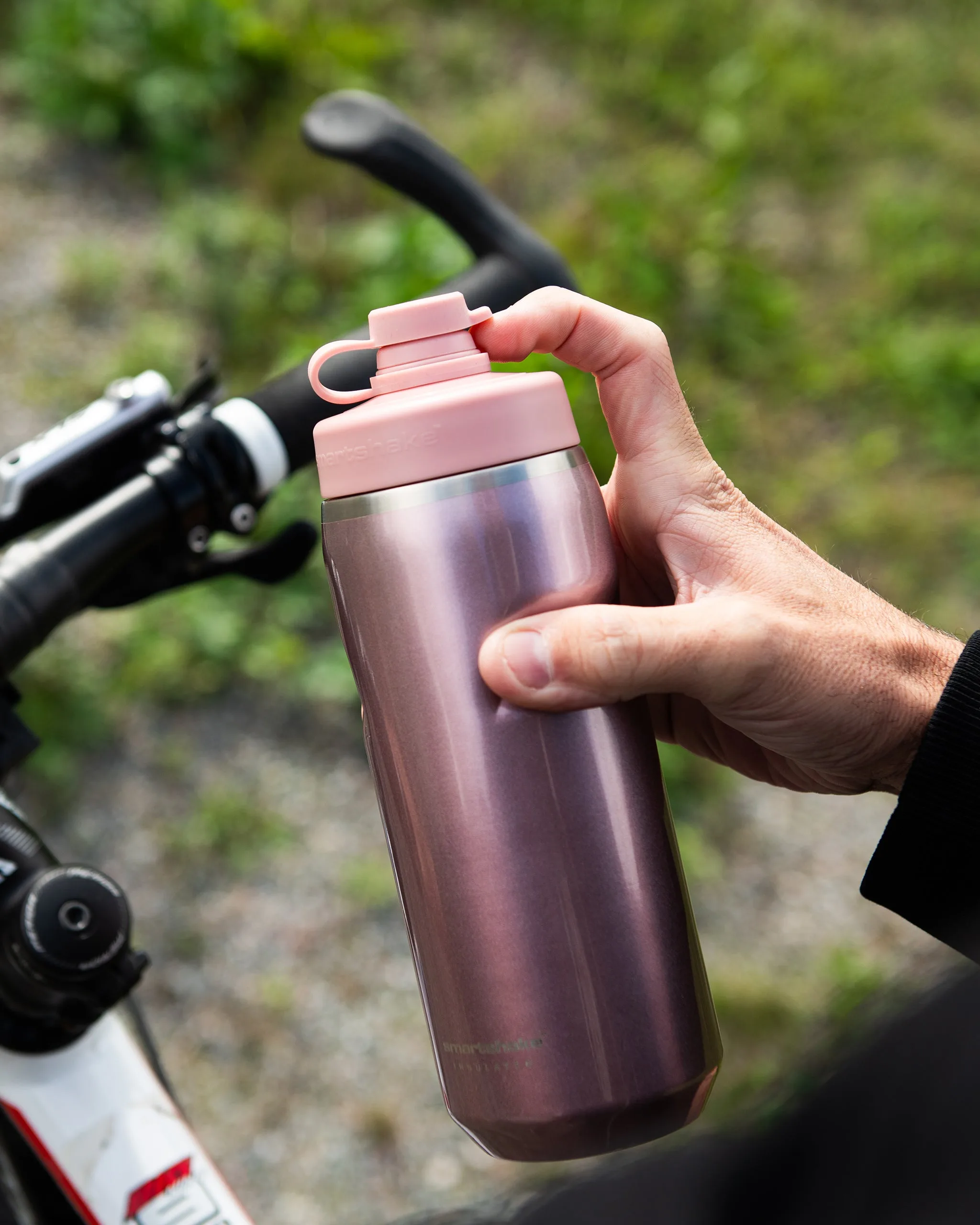 Smartshake Insulated Steel Flow sportfles Rose – 500 ml Smartshake Insulated Steel Flow sportfles Rose – 500 ml - Afbeelding 3